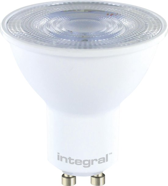 Integral LED - GU10 LED spot - 3,6 watt - 2700K extra warm wit - 400 lumen  - dimbaar | bol.com