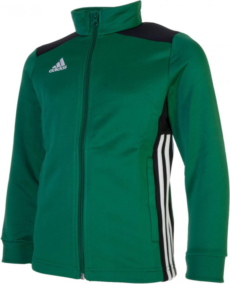 adidas adidas Regista 18 Trainingspak - Maat 152 - Unisex - groen/zwart/wit  | bol.com