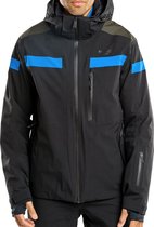 8848 Wintersportjas - Maat M  - Mannen - zwart/blauw