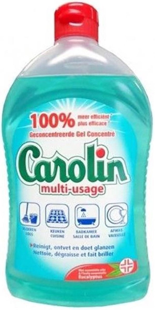 Carolin Gel Allesreiniger met Eucalyptus - 2 x 500 ml