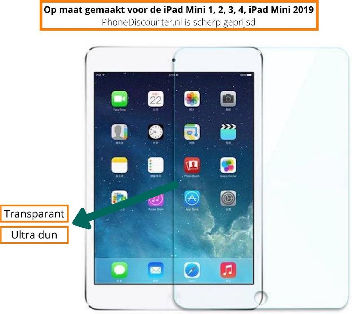ipad mini 4 screen protector | iPad Mini 4 full screenprotector | iPad Mini 4 tempered glass screen protector | screenprotector ipad mini 4 apple | Apple iPad Mini 4 tempered glass