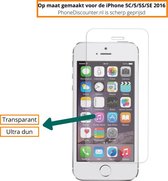 Fooniq Transparant Screenprotector - Geschikt Voor Apple iPhone SE 2016/5/5C/5S