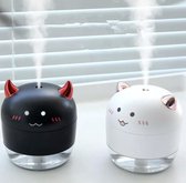 200ml Air Humidifier |  Design | USB Devil | Ultrasonic Aroma | Essential Oil Diffuser | Voor Kantoor | Auto  | Huis|  Air Purify Atomizer | Zwart