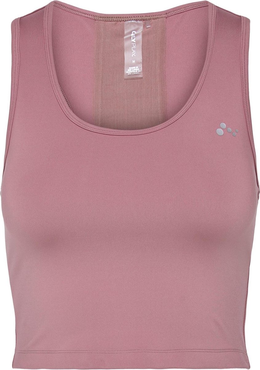 Glamorise Sportbeha voor dames, zwart/grijs, 80D
