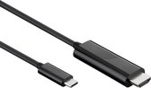 USB C naar HDMI kabel - 4K (60 Hz) - Male naar male - 1.8 meter - Allteq