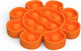 ColourFam fidget toys pop it | Oranje Bloem | Stress verlagend | Fidget popper | Fidget speelgoed | fidget toys pop it tiktok | fidget pad | Stress verlagend | Speelgoed voor Autisme Adhd / A