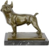 Beeld - Sculptuur Bulldog - Lieve hond - 27 cm hoog