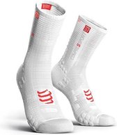 Compressport Pro Racing V3.0 Fietssokken Wit Maat 42-44