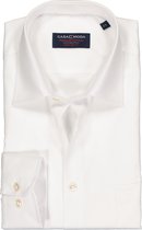 CASA MODA comfort fit overhemd - mouwlengte 72 cm - wit - Strijkvrij - Boordmaat: 40
