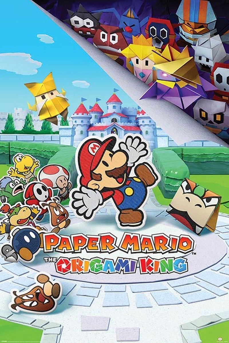 Paper Mario The Origami King - Maxi Poster - 61 x 96.5 cm