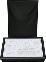 L-Line by Jis Laptray, Schootkussen, Schoottafel, Laptoptafel, Dienblad met kussen Druk Druk Druk