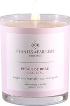 Plantes & Parfums Natuurlijke Rozen Sojawas Geurkaars  (tevens handcrème) I Bloemige Geur I 180g I 40u