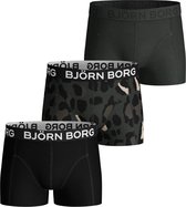 Bjorn Borg jongens boxershort 3-Pack - Rosin - 152 - Groen