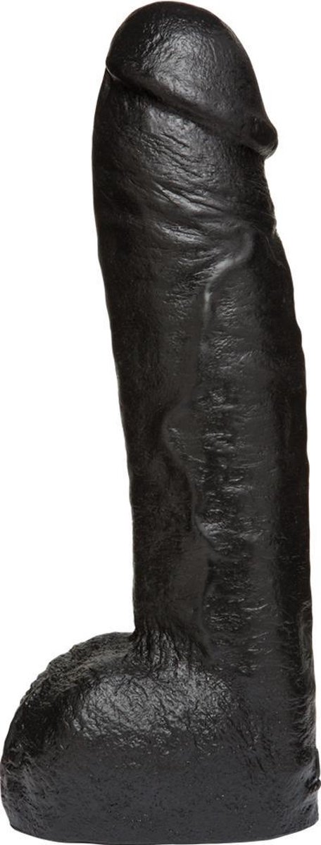 Goedkoopste Doc Johnson Vac-U-Lock realistische dildo CodeBlack - Realistic Hung zwart - 30,73 cm