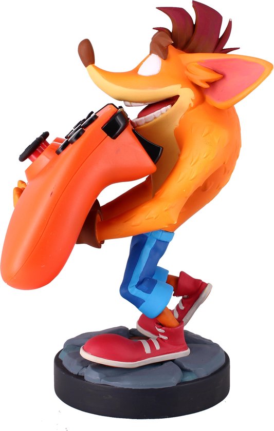 Cable Guy - Crash Bandicoot telefoonhouder - game controller stand met usb oplaadkabel  8 inch - Exquisite Gaming
