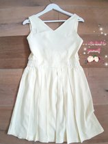 Mini Dress / lichtGeel  Jurk Korea