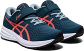 Asics Sportschoenen - Maat 33.5 - Meisjes - donker blauw/rood