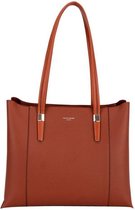 David Jones Medium Schoudertas Dames -Sienna bruin met lange handvatten