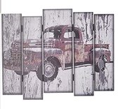USA Truck Pickup GMC Ford Wooden Sign - 50 x 40 cm