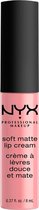 NYX Professional Makeup Soft Matte Lip Cream - Tokyo SMLC03 - Liquid Lippenstift - 8 ml