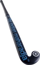 The Indian Maharadja Indoor Solid silver [wood]-36.5 inch Hockeystick Unisex - zwart-jeansblauw