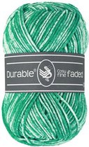 Durable Cosy fine faded Emerald (2135) - acryl en katoen garen tie-dye - 5 bollen van 50 gram