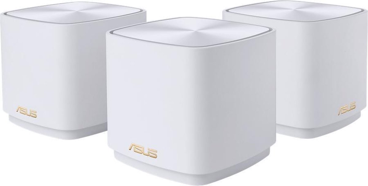 ASUS ZenWiFi AX Mini XD4 - AiMesh - Mesh Wifi - Wit - 3-pack
