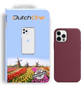 Iphone 12 Pro hoesje Bordeaux Rood - Iphone 12 Pro hoesjes - Iphone 12 Pro cover - Iphone 12 Pro back cover - Iphone 12 Pro back case Bordeaux Rood