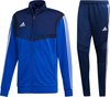 foto van adidas adidas Tiro 19 Trainingspak - Maat S  - Mannen - blauw - navy - wit