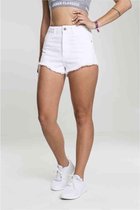 Urban Classics Korte broek -Taille, 26 inch- Denim Wit