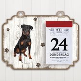 Scheurkalender 2023 Hond: Rottweiler