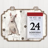 Scheurkalender 2023 Hond: Bull Terriër