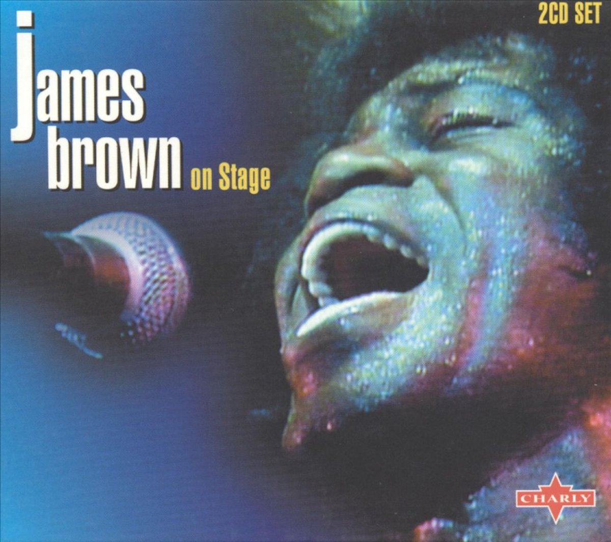 James Brown On Stage