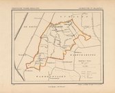 Historische kaart, plattegrond van gemeente Sint Maarten in Noord Holland uit 1867 door Kuyper van Kaartcadeau.com