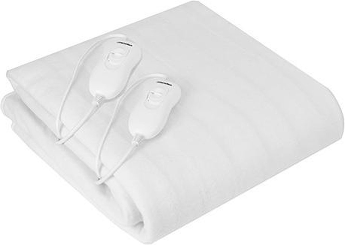 Top Choice - 2 persoons Elektrische deken - 150 x 160 cm - 4 standen - 2 x 60 Watt