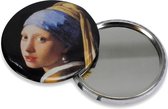 Miroir de poche, 80 mm, Jeune Fille à la Perle, Vermeer
