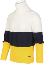 Coltrui 3-color Wit/Navy/Geel (KBIW19 - M21 - Offwhite)