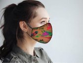 BEE SEEN | Birds 3D | mondkapjes | mondmaskers | wasbaar | niet medisch mondmasker |  aansluitende mondkapjes | comfortabele mondkapjes