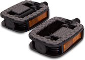 platformpedalen Supergrip stadsfiets 9/16 inch zwart