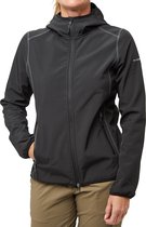 Wildebeast Rosa Softshell Jas Zwart Dames - Maat S