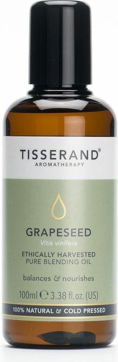 Tisserand Grapeseed Oil Grape Seed Oil Ethically Harvested 100ml