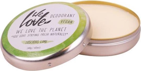 VEGAN Deodorantcrème - We love the planet Luscious Lime