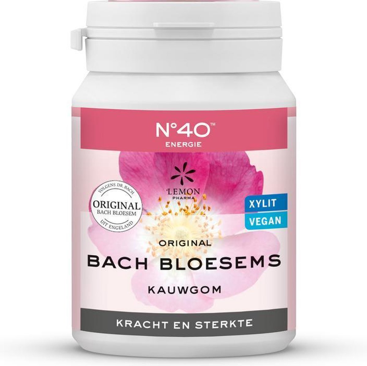 Goedkoopste Lemon Pharma Bach Bloesem Kauwgom No40 Energie