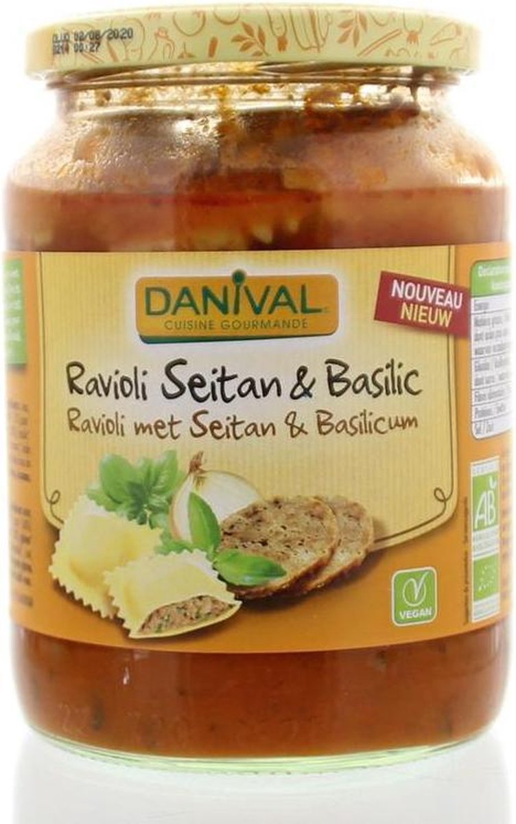 Danival Ravioli met seitan 670 gram