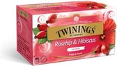 Twinings Infusions rosehip 25 stuks