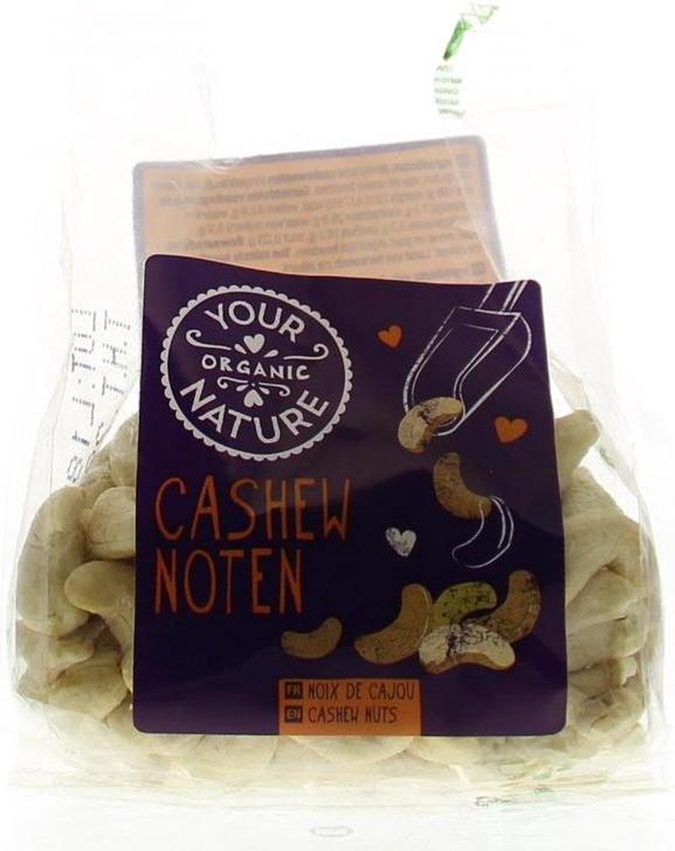 Your Organic Nature Cashew noten bio 120 Gram