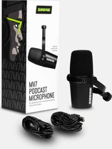 Shure MV7-K XLR/USB Speech Microfoon