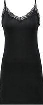 Hunkemöller Slip Shapewear Onderjurk met kant - zwart - Maat L