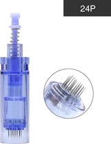 Selectgoodz® - 24 Naalden - Bajonetsluiting - Microneedling cartridge - opzetstuk voor de dr Pen draadloze dermapen A6 & N2 – 5 losse cartridges