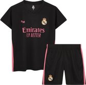 Real Madrid derde tenue 20/21 - voetbaltenue kids - officieel Real Madrid fanproduct - Real Madrid shirt en broekje - maat 164